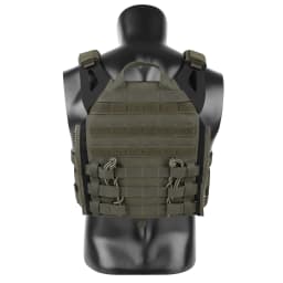 KRYDEX 500D Tactical JPC 2 Vest Jumper Plate Carrier MOLLE Front Flap Panel Backpack Combat Hunting Ranger Green Vest