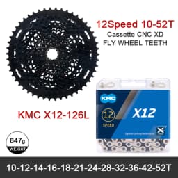 SUNSHINE MTB Bike CNC XD Cassette 11 12 Speed K7 12V/11V Mountain Bike Flywheel 10-50/52T Sprocket 9-50T 9-42T For SRAM GX EAGLE
