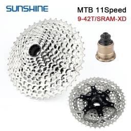 SUNSHINE MTB Bike CNC XD Cassette 11 12 Speed K7 12V/11V Mountain Bike Flywheel 10-50/52T Sprocket 9-50T 9-42T For SRAM GX EAGLE