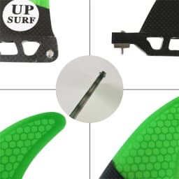 6/7/8/9 Inch Longboard Fin Center Fin Single Tab Honeycomb Fiberglass Fins Surfboard For Sup Paddle Barbatanas De Surf Masculino