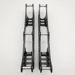 Free shipping speed skate frame 3x110 mm 3-wheel frame CNC made R5 frame