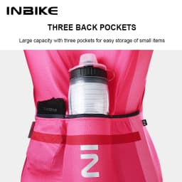 INBIKE Women's Cycling Bike Jersey Long Sleeve for Riding Mountain Road Shirts for Women Reflective Biking Clothing with Pockets