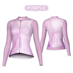 INBIKE Women's Cycling Bike Jersey Long Sleeve for Riding Mountain Road Shirts for Women Reflective Biking Clothing with Pockets
