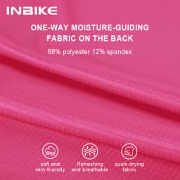 INBIKE Women's Cycling Bike Jersey Long Sleeve for Riding Mountain Road Shirts for Women Reflective Biking Clothing with Pockets