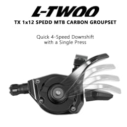 LTWOO TX 1x12 Speed MTB Groupset Shifter Carbon Fiber Rear Derailleur Clutch System Aluminum Alloy