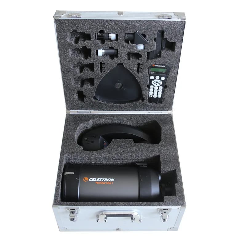 Angeleyes Aluminum Box Astronomical Telescope 150slt, NexStar 6SLT,Shockproof and Moisture-Proof, Portable Suitcase,44x41x27cm