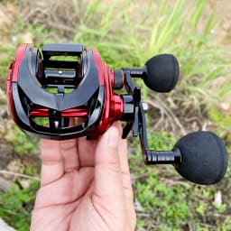 REEL 15 Kg Professional Fishing Reels Baitcast Reels Big Game Baitcasting Jigging Fishing 8+1 BB 6.4:1 Magnetic Brake Sea Bass