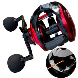 REEL 15 Kg Professional Fishing Reels Baitcast Reels Big Game Baitcasting Jigging Fishing 8+1 BB 6.4:1 Magnetic Brake Sea Bass