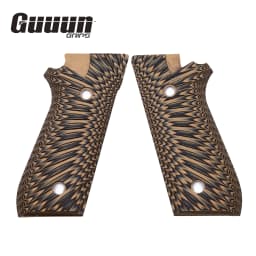 Guuun G10 Grips for Taurus PT92 Starburst Texture Compatible with PT99 PT100 PT101 and Decocker - 6 Color Options