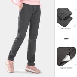 GOLDEN CAMEL Outdoor Pants Men and Women Winter Waterproof Velvet Soft Shell Tactical Pant for Men Sport Hiking Trousers Camping