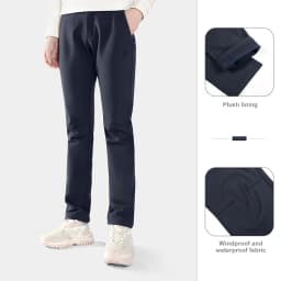 GOLDEN CAMEL Outdoor Pants Men and Women Winter Waterproof Velvet Soft Shell Tactical Pant for Men Sport Hiking Trousers Camping