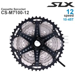 Shimano SLX M7100 12v MTB Cassette Sprocket CS-M7100-12 12-Speed 10-45T, 10-51T Original Parts