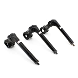 Adjustable Bicycle Quill Stem 31.8 Handlebar Stem Riser Front Fork Stem Aluminum Alloy With 22.2mm Quill 180mm Stems Adjust
