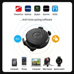 ThinkRider C5 Speed Cadence Sensor Cycling Computer Speedometer ANT+ BLE Road Bike MTB Compatible For GARMIN Bryton