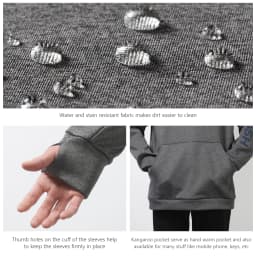 Bassdash Men’s Fishing Fleece Hoodie with Neck Gaiter Water Resistant Performance Hunting Sweatshirt FS18M