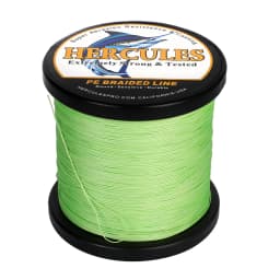 Hercules 12 Strands Fishing Line 500M Braided Line Multifilament PE Wire 20/30/50/60/70/90/120LB Super Strong 0.12-1.2mm Smooth
