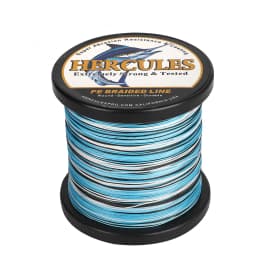 Hercules 12 Strands Fishing Line 500M Braided Line Multifilament PE Wire 20/30/50/60/70/90/120LB Super Strong 0.12-1.2mm Smooth