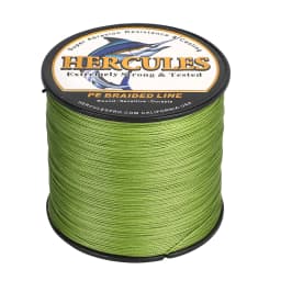 Hercules 12 Strands Fishing Line 500M Braided Line Multifilament PE Wire 20/30/50/60/70/90/120LB Super Strong 0.12-1.2mm Smooth