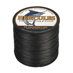Hercules 12 Strands Fishing Line 500M Braided Line Multifilament PE Wire 20/30/50/60/70/90/120LB Super Strong 0.12-1.2mm Smooth