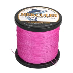 Hercules 12 Strands Fishing Line 500M Braided Line Multifilament PE Wire 20/30/50/60/70/90/120LB Super Strong 0.12-1.2mm Smooth