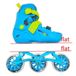 Speed Skate Frame Speed Frame Children 3x90mm 3x100mm 120-135-165MM