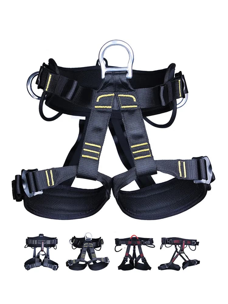 XINDA Outdoor Hiking Rock Climbing Half Body Waist Support Safety Belt Working at Heights Harness Aerial Sports Equipment