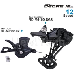 SHIMANO DEORE M6100 12 Speed Groupset Shifter SL-M6100-R SL-M6100-IR Rear Derailleur RD-M6100-SGS Original Parts