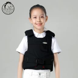 Child Equestrian vest Kid Equine Bady Protector Boy Riding Horses Vest Girls Body Protection Unisex S M L size Black Vest