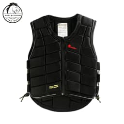 Cavassion blue loge riding vest Eva  protective vest kids safety horse riding equestrian vest Children's equestrian equipment
