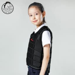 Cavassion blue loge riding vest Eva  protective vest kids safety horse riding equestrian vest Children's equestrian equipment