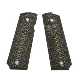 Guuun 1911 Grips G10 Full Size Government Commander Grip OPS Eagle wing Texture