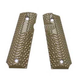 Guuun 1911 Grips G10 Full Size Government Commander Grip OPS Eagle wing Texture