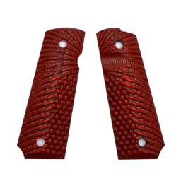 Guuun 1911 Grips G10 Full Size Government Commander Grip OPS Eagle wing Texture