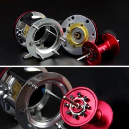Double Centrifugal Brake 5.2:1 Corrosion-resistant 7+1 Bearings Fishing Reel Spinning Metal Right Left Hand Bait Casting Wheel