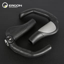 ERGON Mountain Bike Handlebar Grips GP1 GP3 GP5 Bicycle Bar End Mount Clamp Handle Grip Ergonomics Rubber Road Cycling Lock Grip