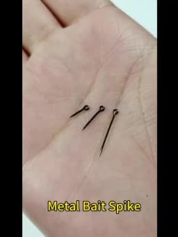 Wifreo 1000PCS Metal Bait Spike Carp Fishing Hook Bait Sting Boilies Pin Spike Maggot Corn Ronnie Hair Rigs Carp Feeder Fishing