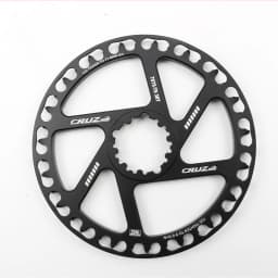 CRUZbike Mountain Bike Road Bicycle MTB Chainring 25/28/30/32/34/36/38/40/42/44TChainwheel Disc Protector and Tooth Integrated
