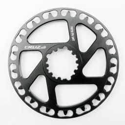 CRUZbike Mountain Bike Road Bicycle MTB Chainring 25/28/30/32/34/36/38/40/42/44TChainwheel Disc Protector and Tooth Integrated