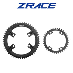 ZRACE Asymmetric Road Chainring 110BCD 4-Bolt, 105 FC-R7000 / ULTEGRA FC-R8000 / DURA-ACE FC-R9100, 50-34T 52-36T 53-39T