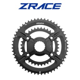 ZRACE Asymmetric Road Chainring 110BCD 4-Bolt, 105 FC-R7000 / ULTEGRA FC-R8000 / DURA-ACE FC-R9100, 50-34T 52-36T 53-39T