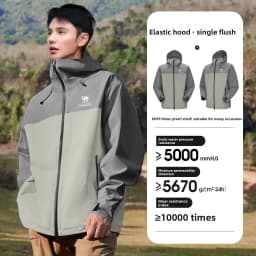 GOLDEN CAMEL Outdoor Hiking Jackets Women Windbreakers Waterproof Single Jacket for Men 2023 Autumn New Coats for Travel Camping