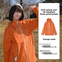 GOLDEN CAMEL Outdoor Hiking Jackets Women Windbreakers Waterproof Single Jacket for Men 2023 Autumn New Coats for Travel Camping