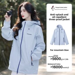 GOLDEN CAMEL Outdoor Hiking Jackets Women Windbreakers Waterproof Single Jacket for Men 2023 Autumn New Coats for Travel Camping