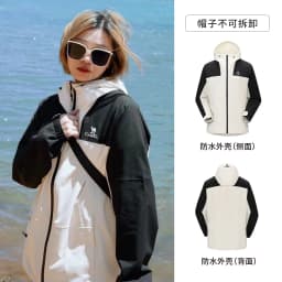 GOLDEN CAMEL Outdoor Hiking Jackets Women Windbreakers Waterproof Single Jacket for Men 2023 Autumn New Coats for Travel Camping
