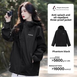 GOLDEN CAMEL Outdoor Hiking Jackets Women Windbreakers Waterproof Single Jacket for Men 2023 Autumn New Coats for Travel Camping