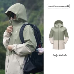 GOLDEN CAMEL Outdoor Hiking Jackets Women Windbreakers Waterproof Single Jacket for Men 2023 Autumn New Coats for Travel Camping