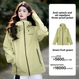 GOLDEN CAMEL Outdoor Hiking Jackets Women Windbreakers Waterproof Single Jacket for Men 2023 Autumn New Coats for Travel Camping