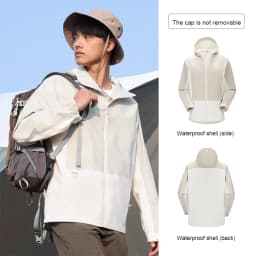 GOLDEN CAMEL Outdoor Hiking Jackets Women Windbreakers Waterproof Single Jacket for Men 2023 Autumn New Coats for Travel Camping