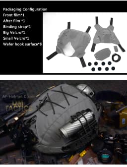 DMGear AIR FRAME AF Special Helmet Cover Outdoor Tactical Camouflage Helmet Cover Af Protective tactics