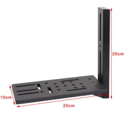 New Head Stand L-shaped Head Plate Metal Astronomical Telescope Accessories Connected to Double/Single Tube Bird Watching Mirror